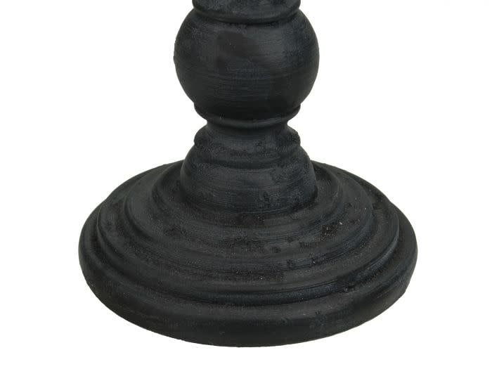 Kandelaar Polyresin Zwart | Bijzonder