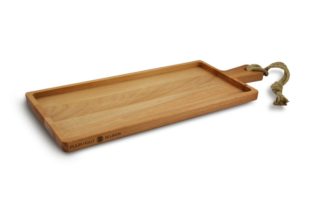 Food shelf-Beech wood - 49 x 18.5 x 2 cm