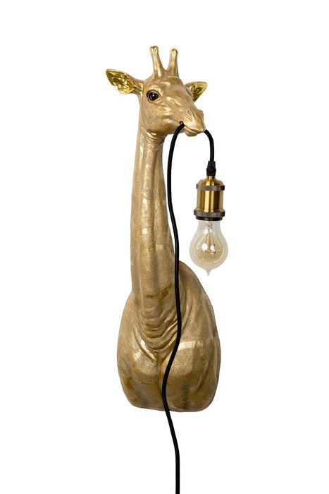 Giraffe Lamp - Hangend Goud