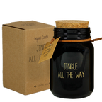 Soy candle Glass with cork