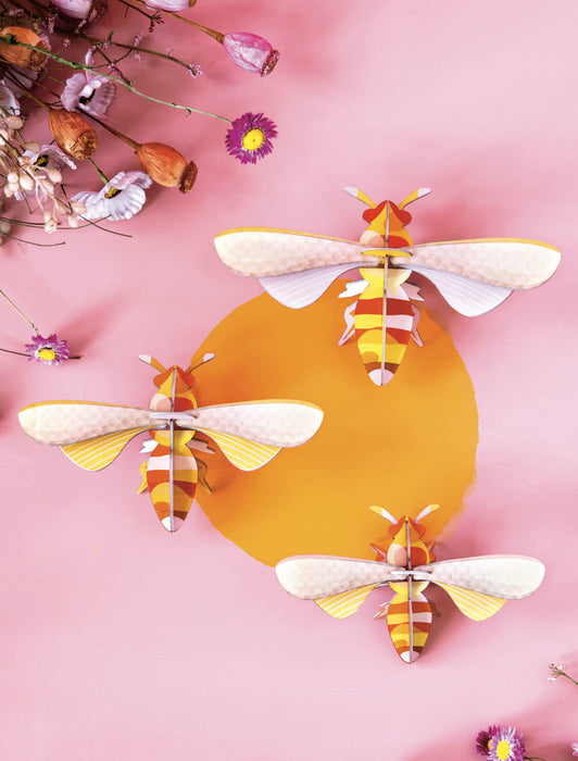 Honey Bees | Honeybees - Set of 3 - Large