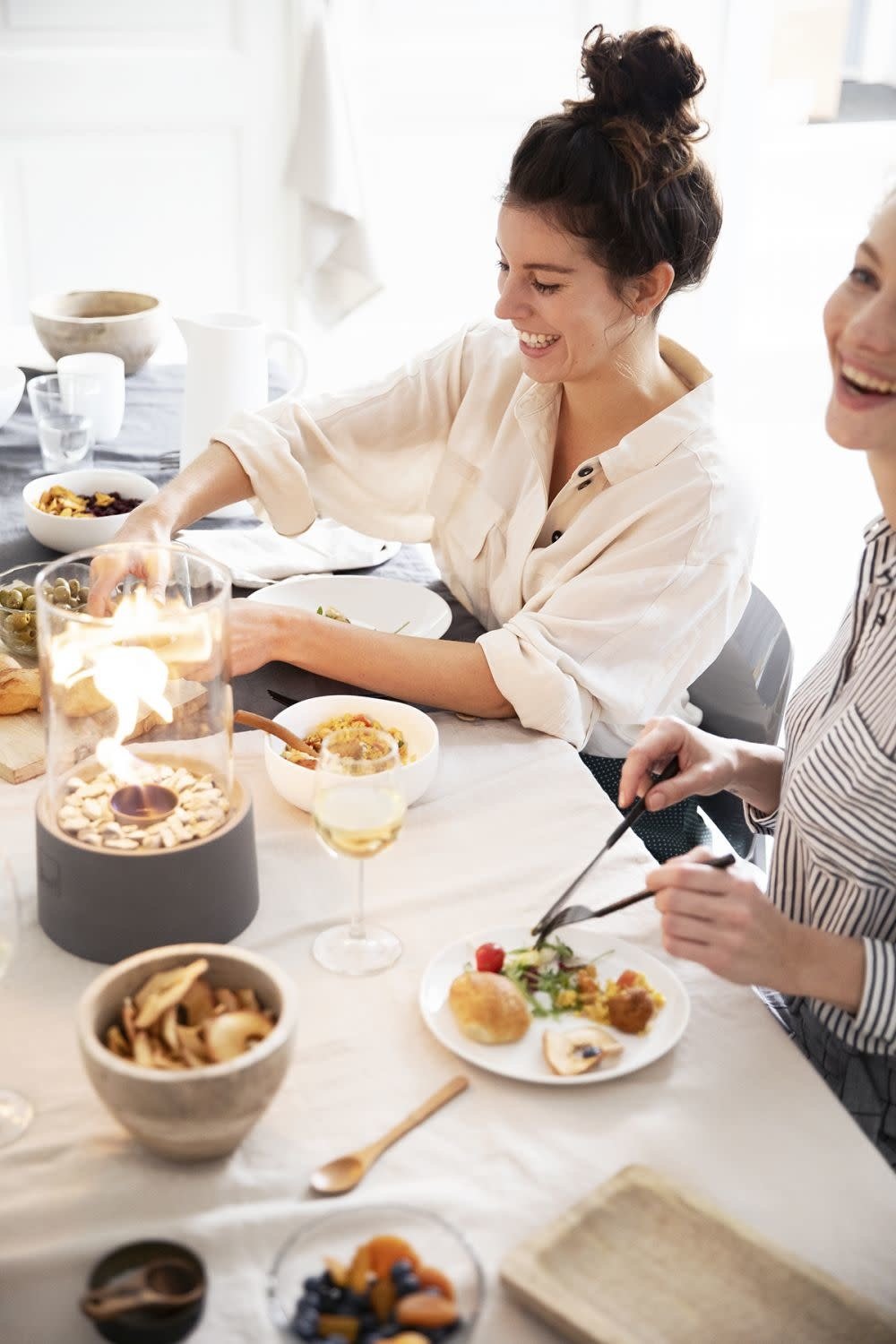 Leeff Stonefire tafelhaard lifestyle - moderne tafelkachel voor gezellige avonden binnen en buiten