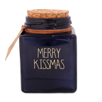 Sojakaars Glas met kurk XL (Merry Kissmas) | My Flame