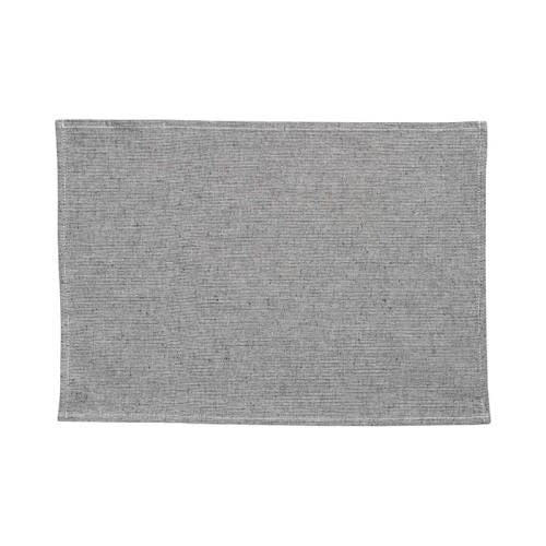 Placemat Grijs 48 x 33 cm Katoen - Bijzondercadeau.nl