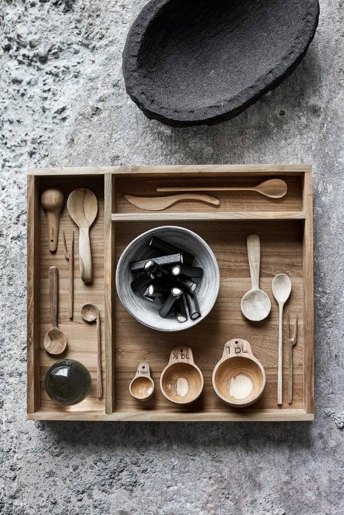 Olivengabel / Gabel Olive - Teak