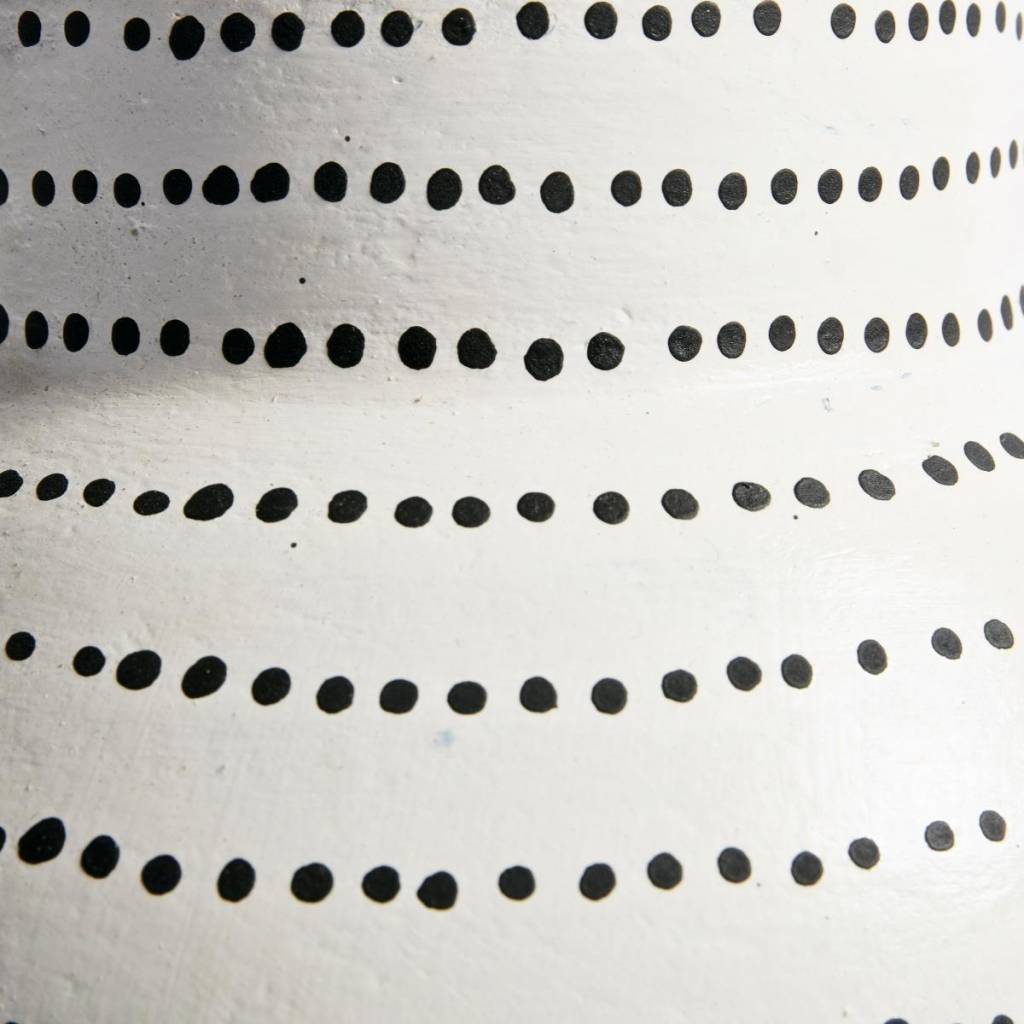 Vase / Vase Ocean - Terrakottaweiß