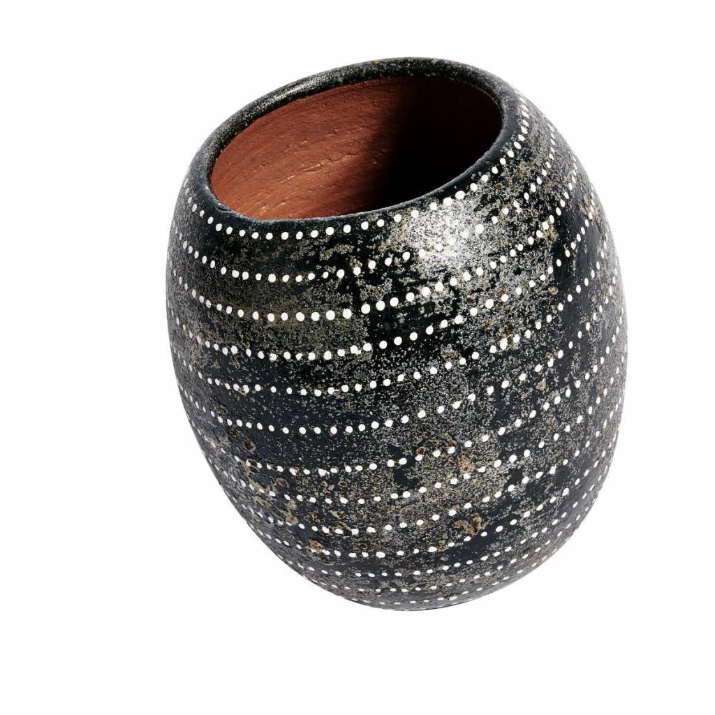 Vase / Vase Ocean - Terracotta Black