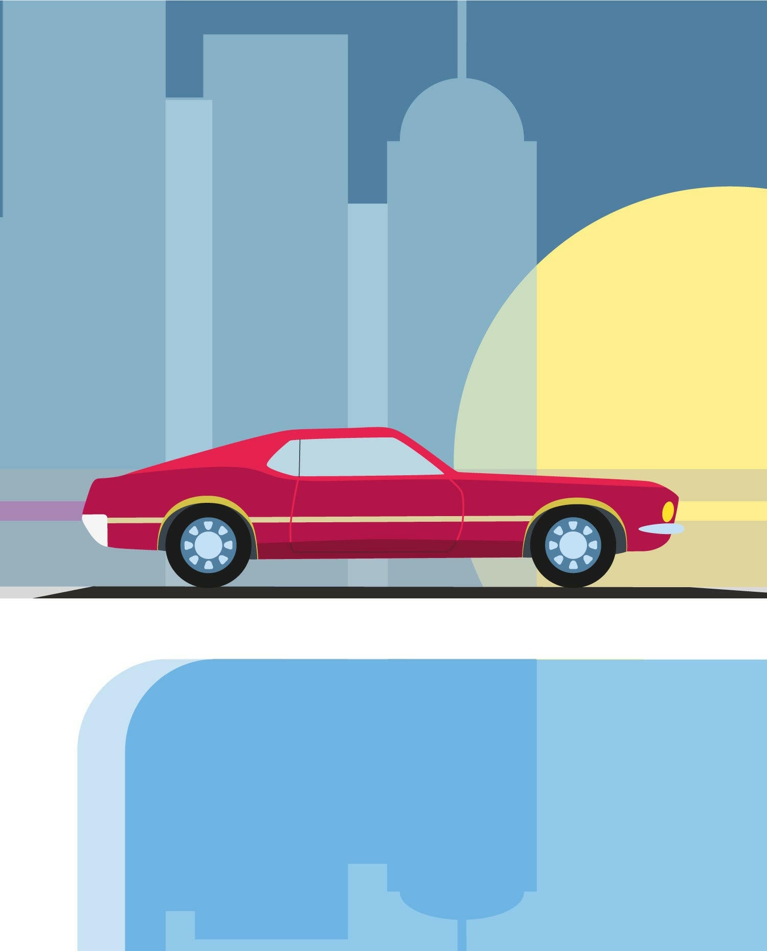 Cool Classic Car - Mustang - Bijzondercadeau.nl