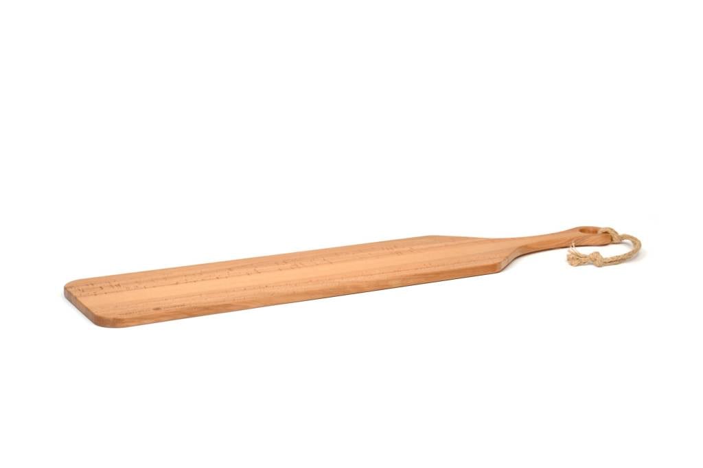 Servierbrett – Paddel aus Buchenholz, 89 x 20 x 1,5 cm