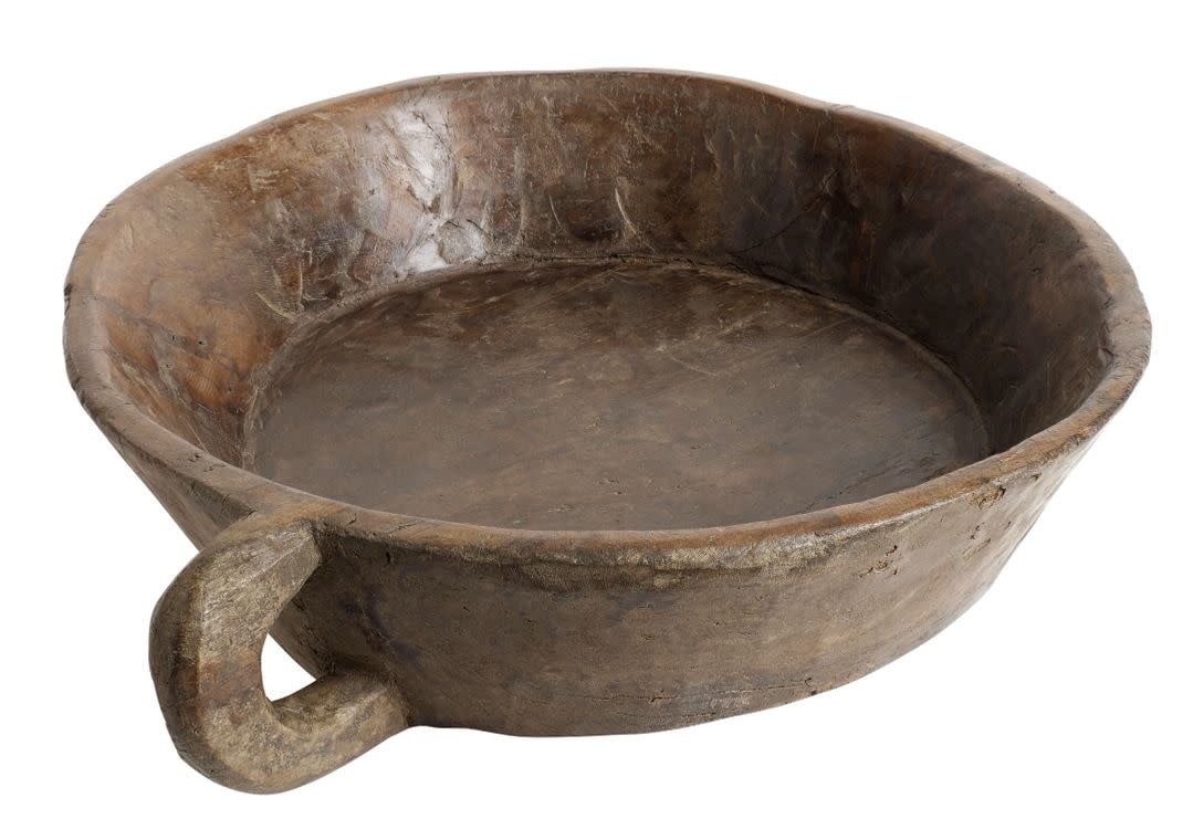 Grote antiek houten schaal - Tray Antikka | Muubs