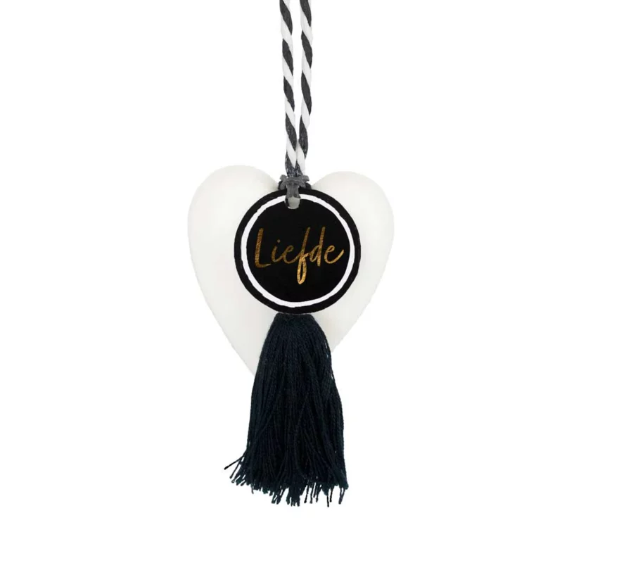 Zeephart Hart onder de Riem - Wit - - Bijzondercadeau.nl