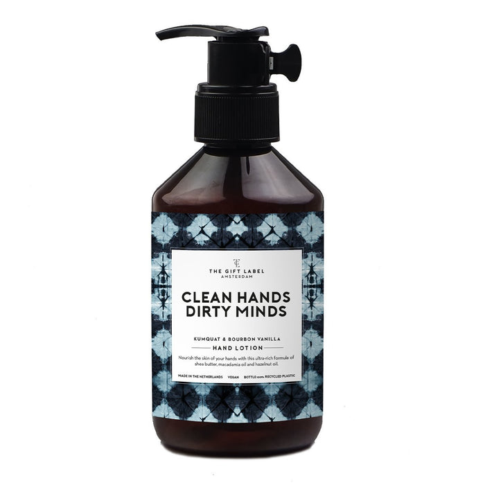 Hand lotion - Clean hands dirty minds