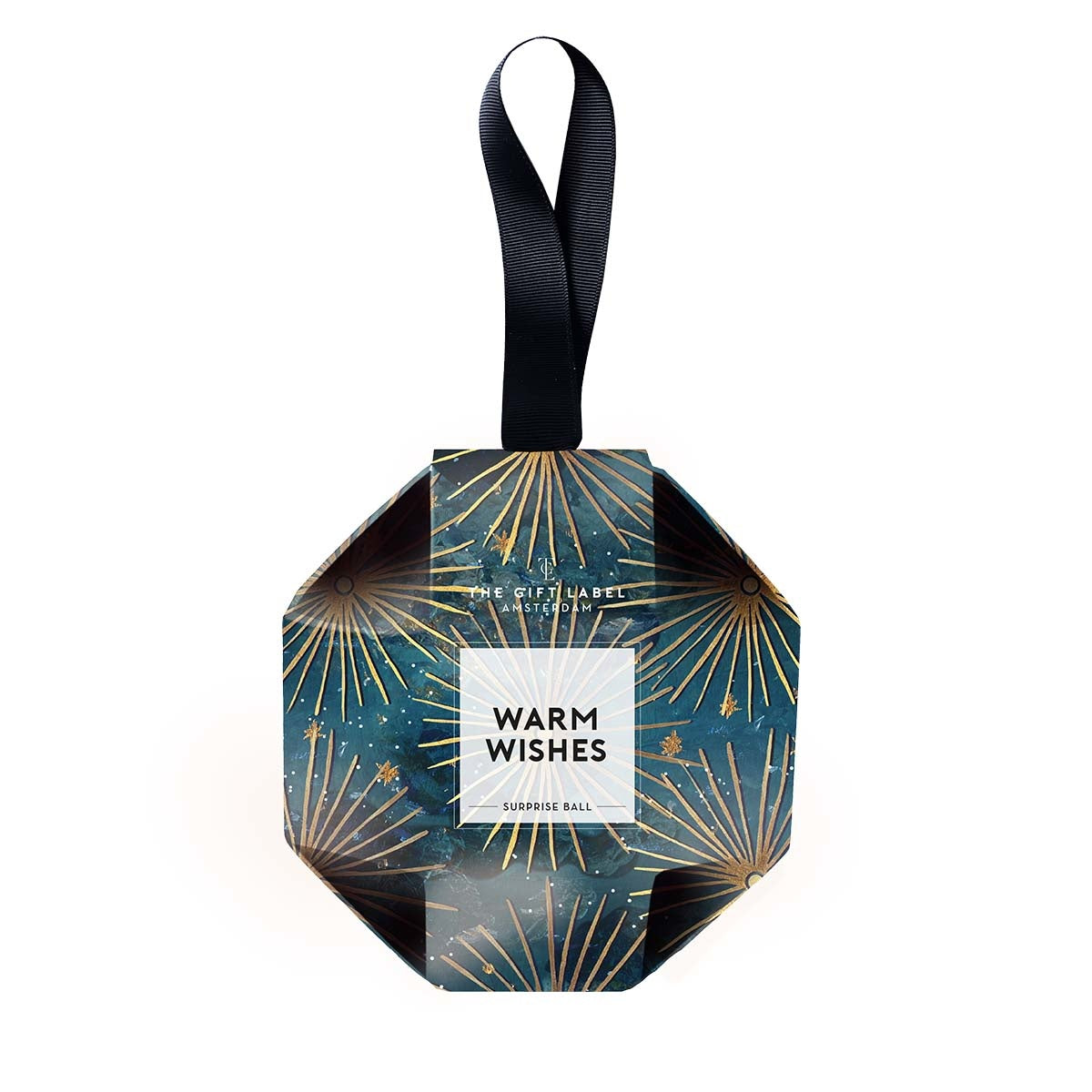 Kerst Ornament - Surprise - Warm Wishes - Bal | The Gift Label