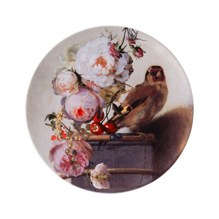 Wall plate The goldfinch pastel Ø 26 cm