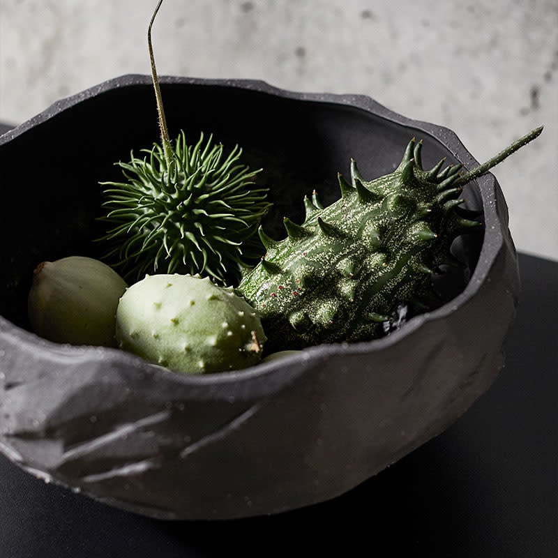 Serving bowl | Serving bowl Kuri - Stone Ceramics - Ø25xH12 cm