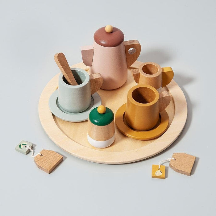 Wooden tea set - Children 3yrs+