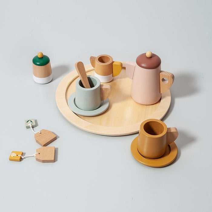 Wooden tea set - Children 3yrs+
