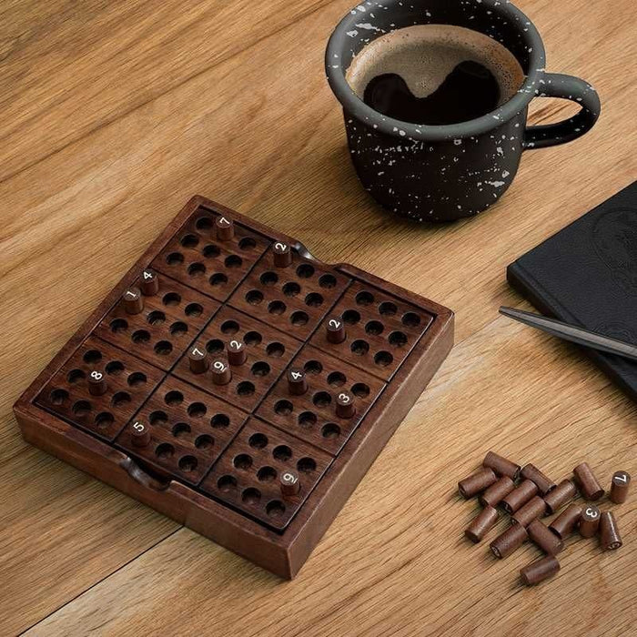Houten Sudoku Puzzel Deluxe