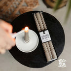 Swirl Candles Set 3 - Conviviality knows no time 