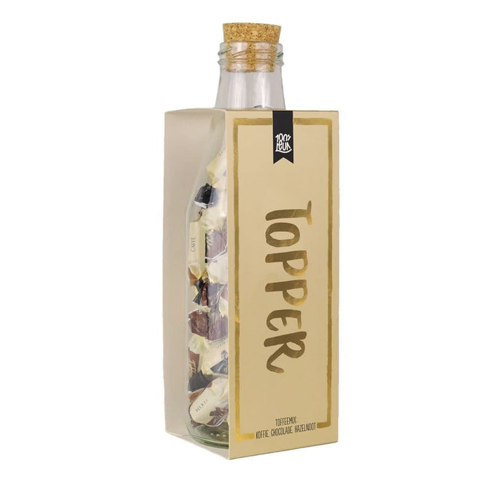 Moments bottle - Topper - Toffee
