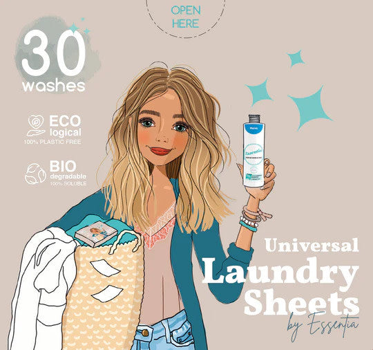 Sustainable Laundry Strips - Laundry Sheets
