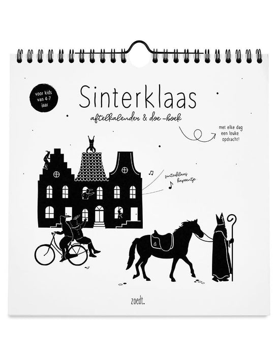 Sinterklaas countdown calendar and activity book - 2021