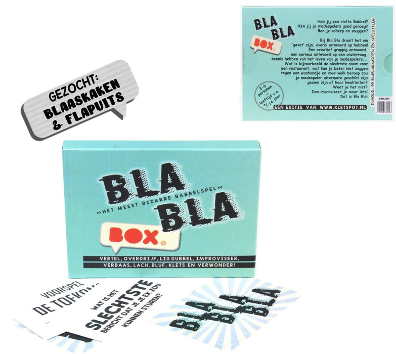 Kletspot - Bla Bla Box
