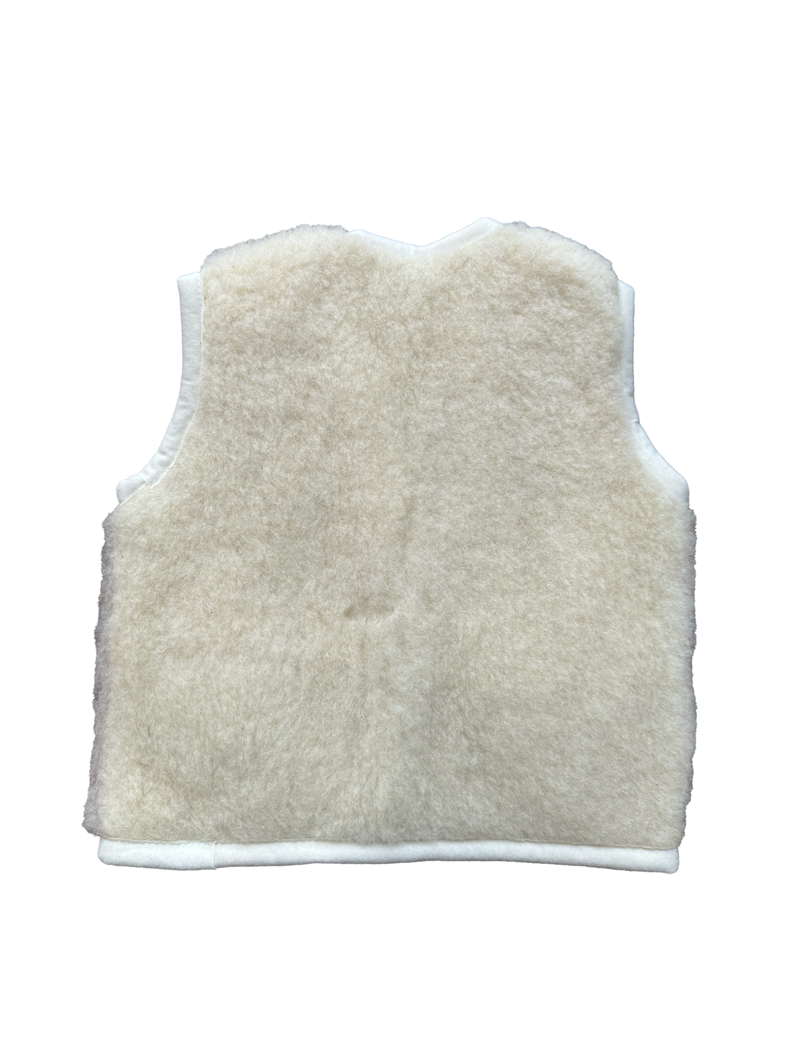 Noordiq Bodywarmer Kinder Beige/Weiß