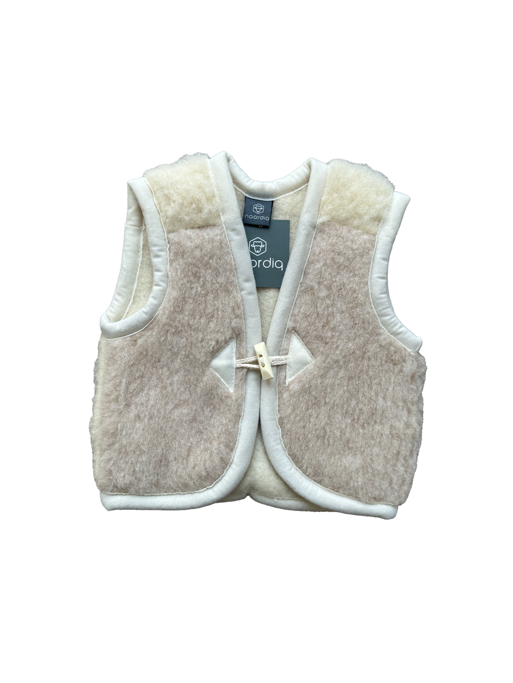 Noordiq Bodywarmer Kids Beige/White