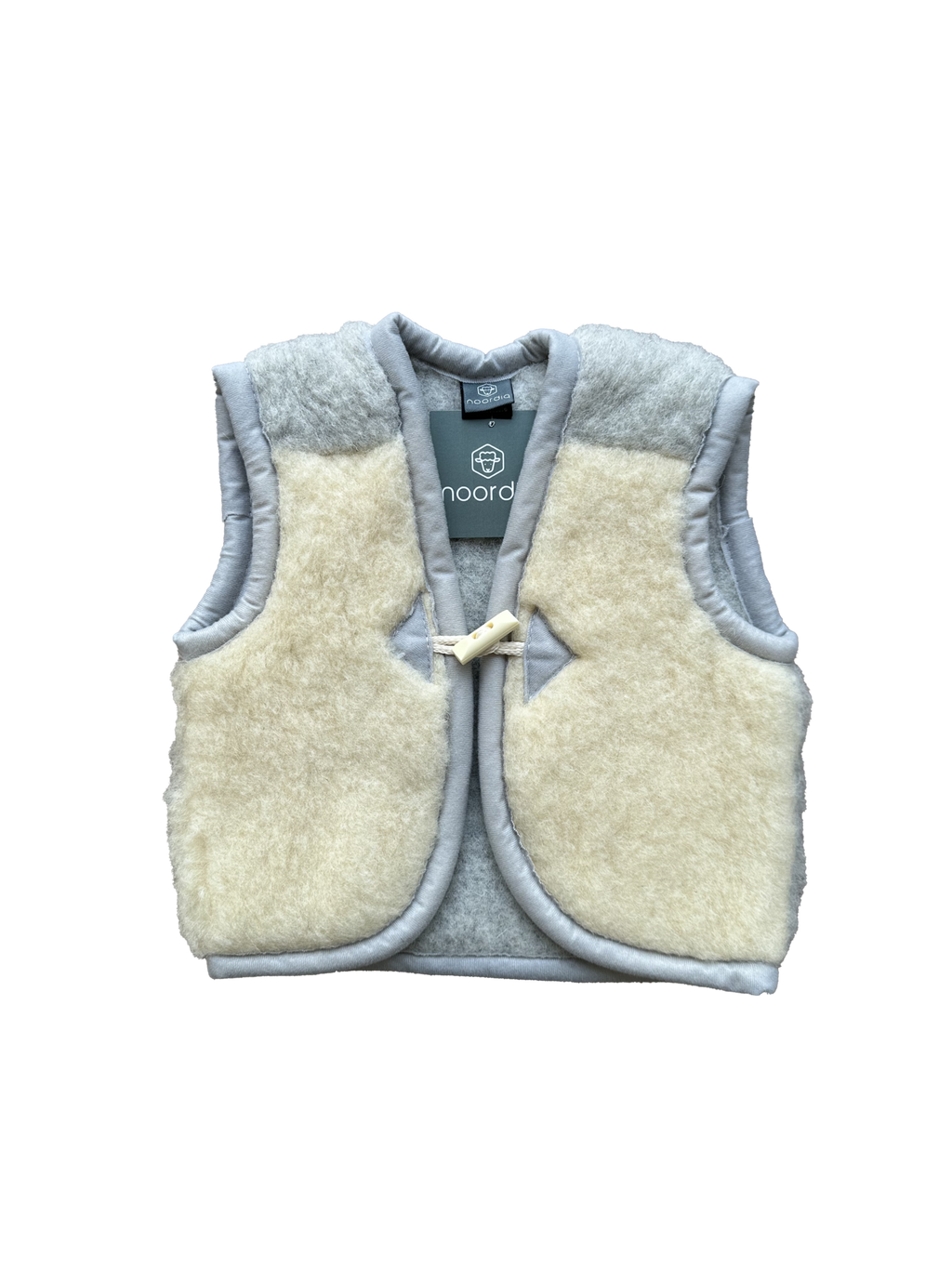 Noordiq Bodywarmer Kids Beige/White