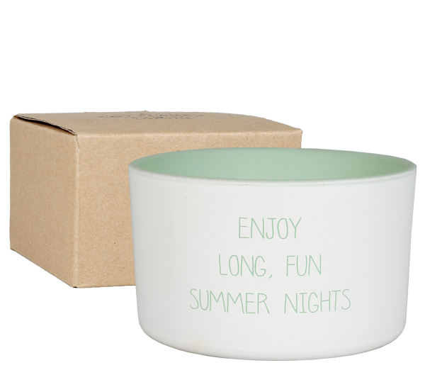 Outdoor candle - Enjoy long fun summer nights - Fragrance Bella Citronella 