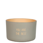 Outdoor-Kerze – Du bist der Beste – Duft Bella Citronella 