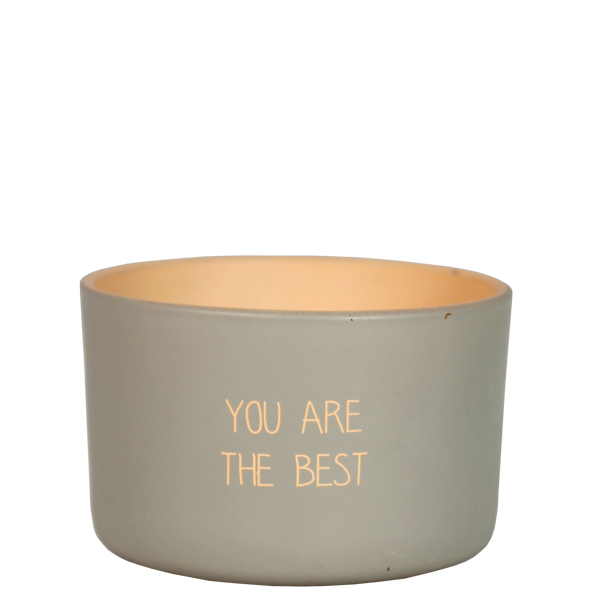 Outdoor-Kerze – Du bist der Beste – Duft Bella Citronella 