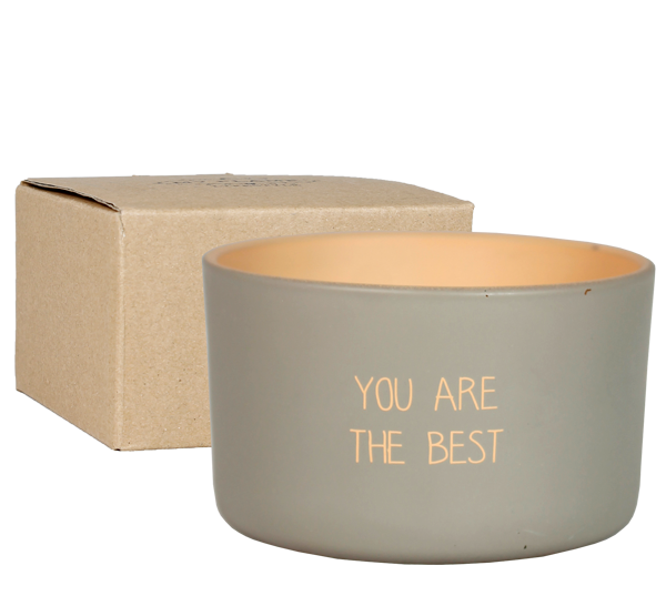 Outdoor-Kerze – Du bist der Beste – Duft Bella Citronella 
