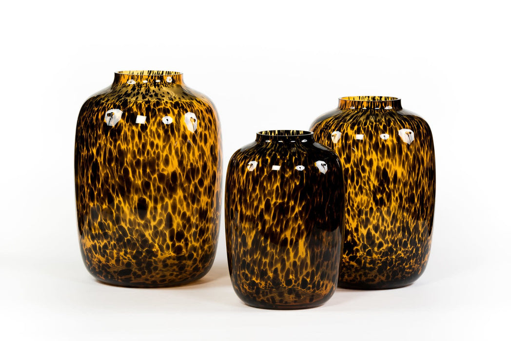 Leopard Bulb Vase - Spotted