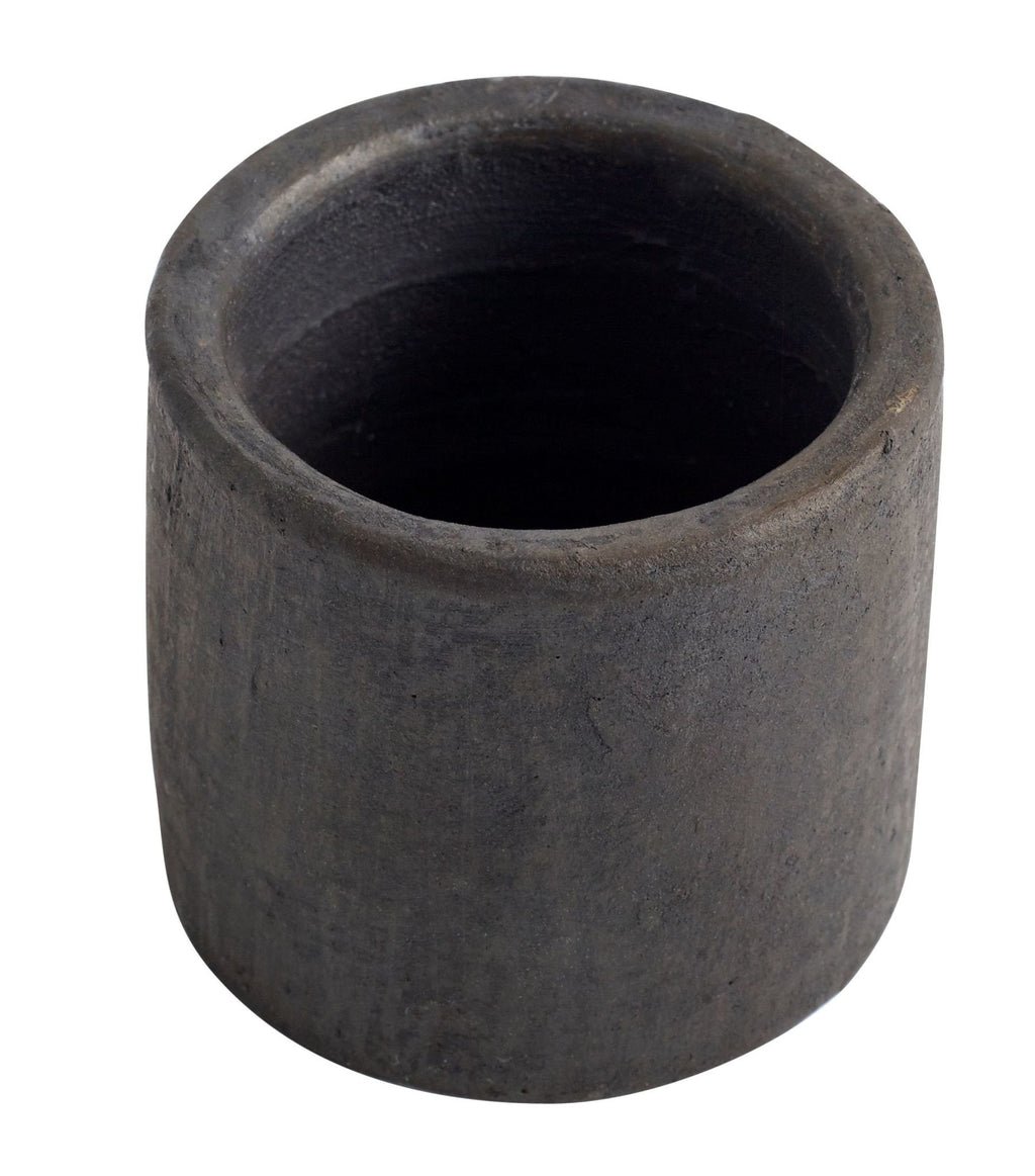 Egg cup - holder / Egg cup Hazel - Brown Teracotta - H4.5 Ø5 cm