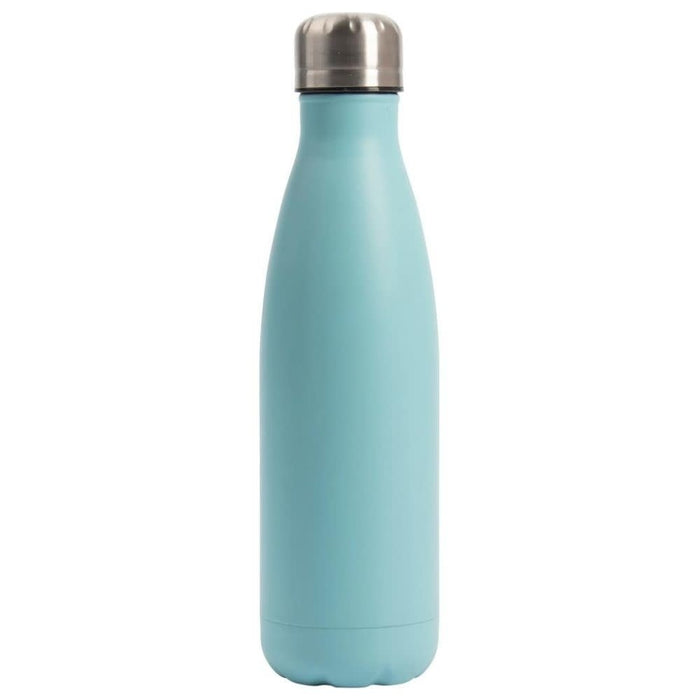 Isolierflasche / Trinkflasche - 0,5 Liter - Blau