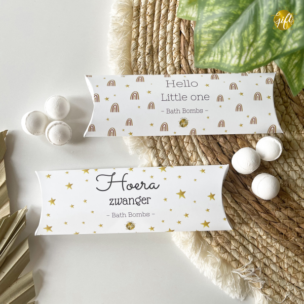Gondeldoosje bath bombs - Hello little one | The Big Gifts