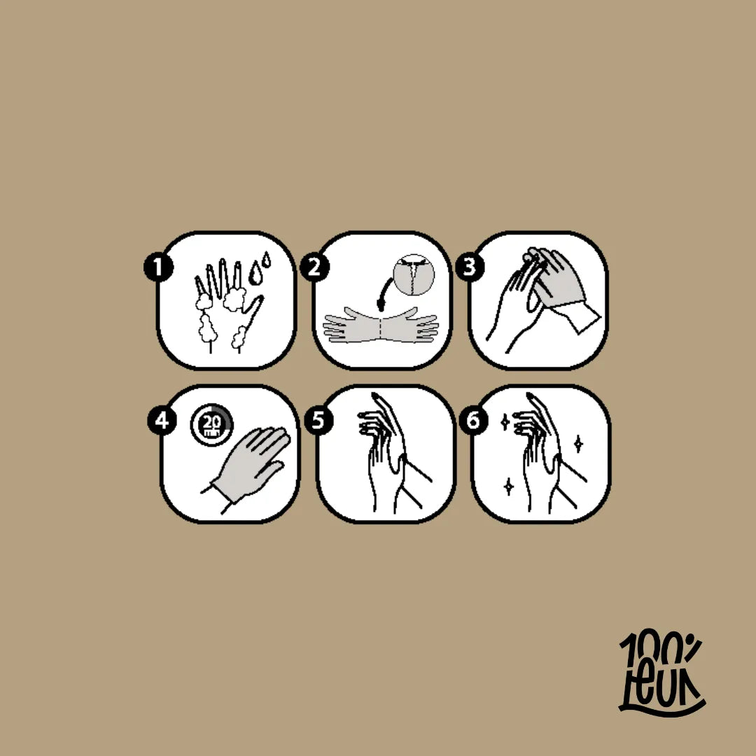 Handmasker – Bedankt | 100% Leuk