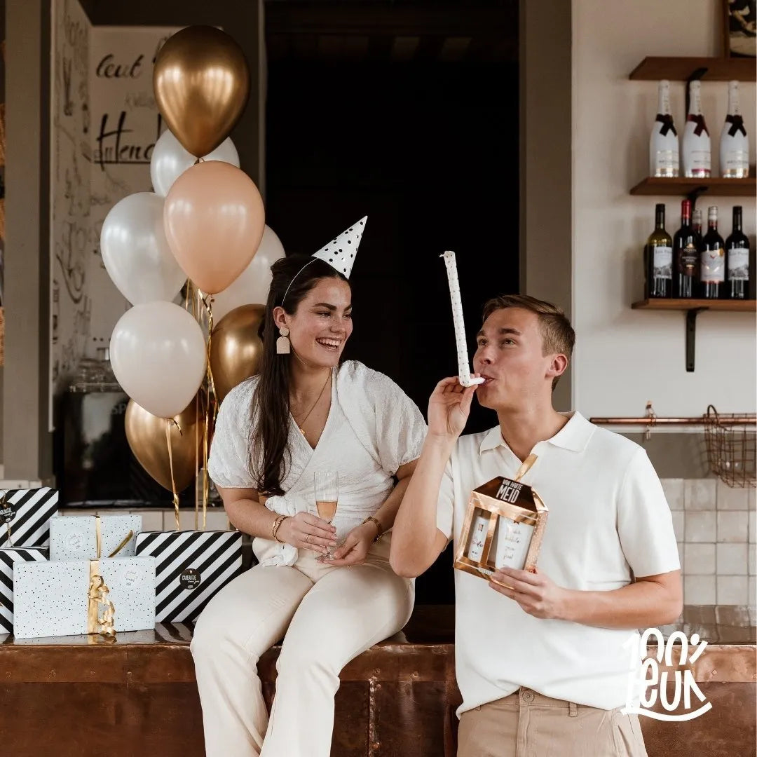 Cadeauset Van Harte Meid | 100% Leuk