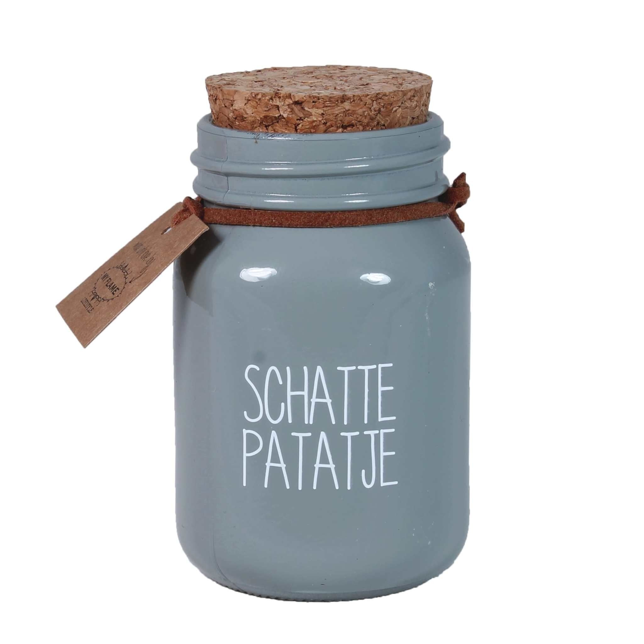 Sojakaars Glas met kurk | My Flame