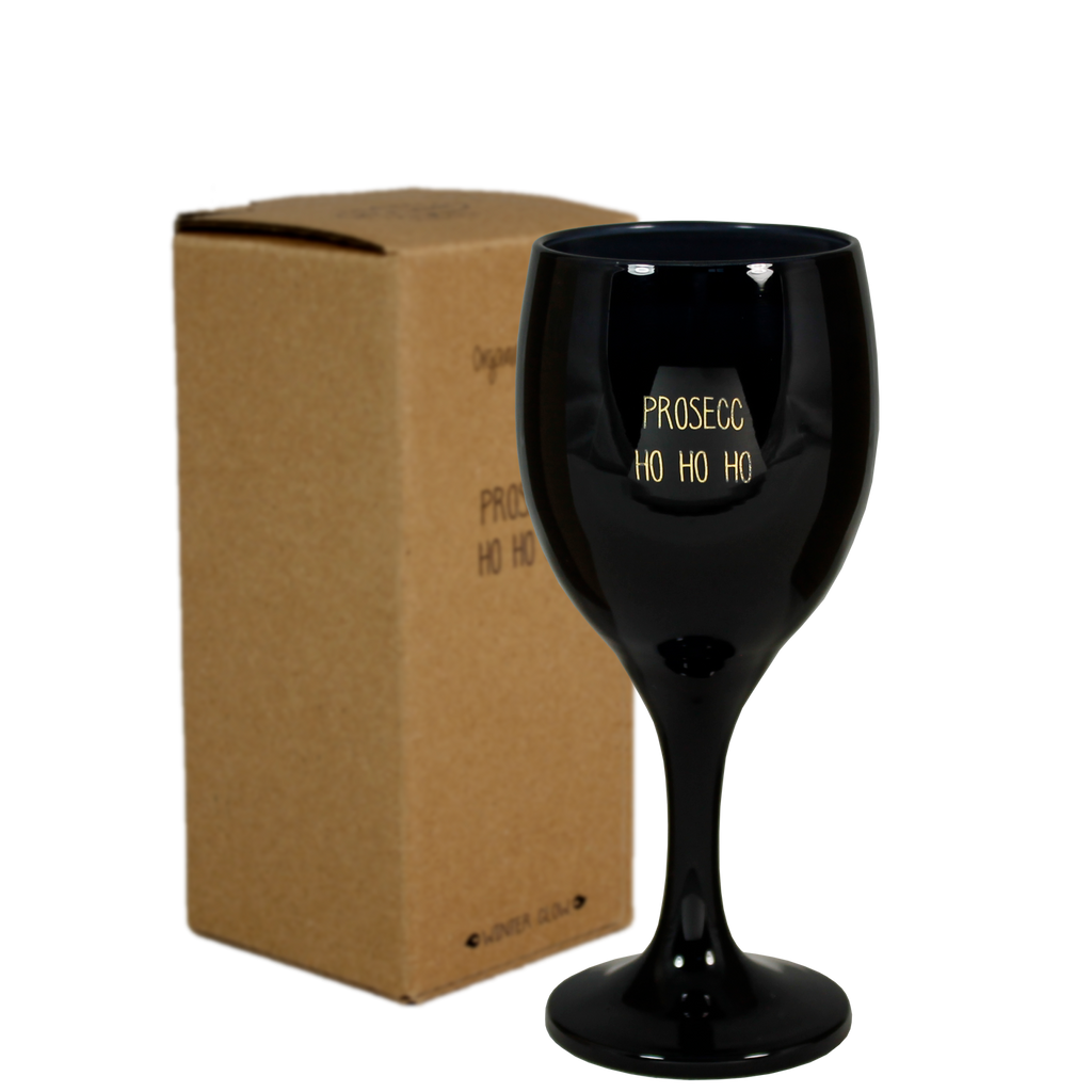 Soy candle - Wine glass - Prosecc Ho Ho Ho - Winter Glow 
