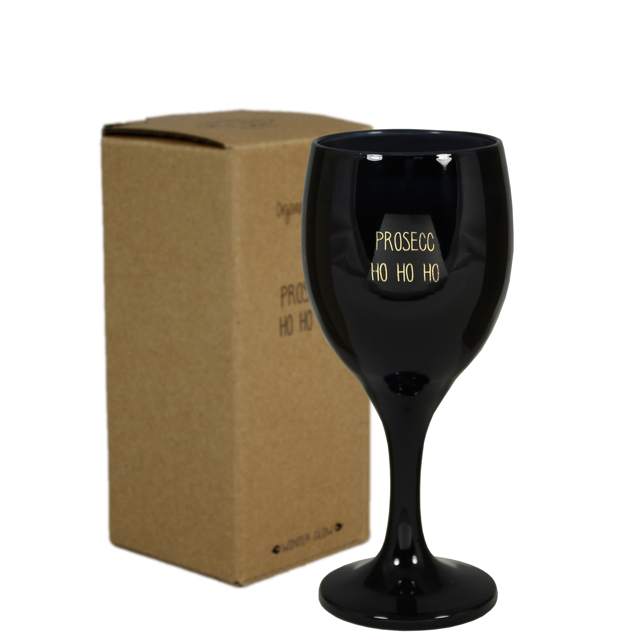 Sojakerze - Weinglas - Prosecco Ho Ho Ho - Winter Glow 