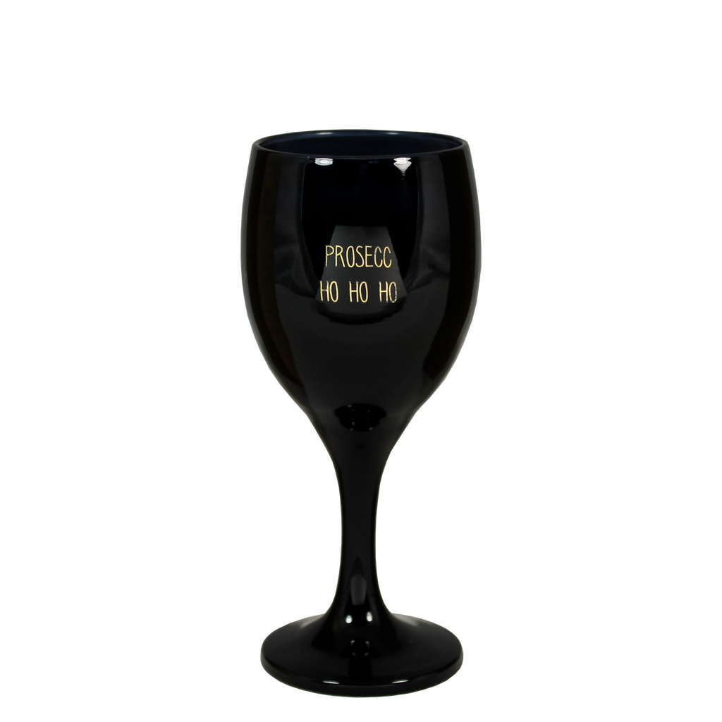 Soy candle - Wine glass - Prosecc Ho Ho Ho - Winter Glow 