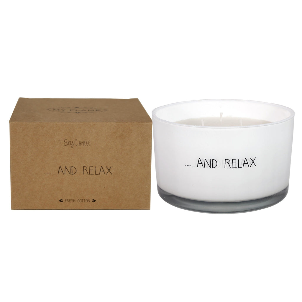 Soy candle Glass XL