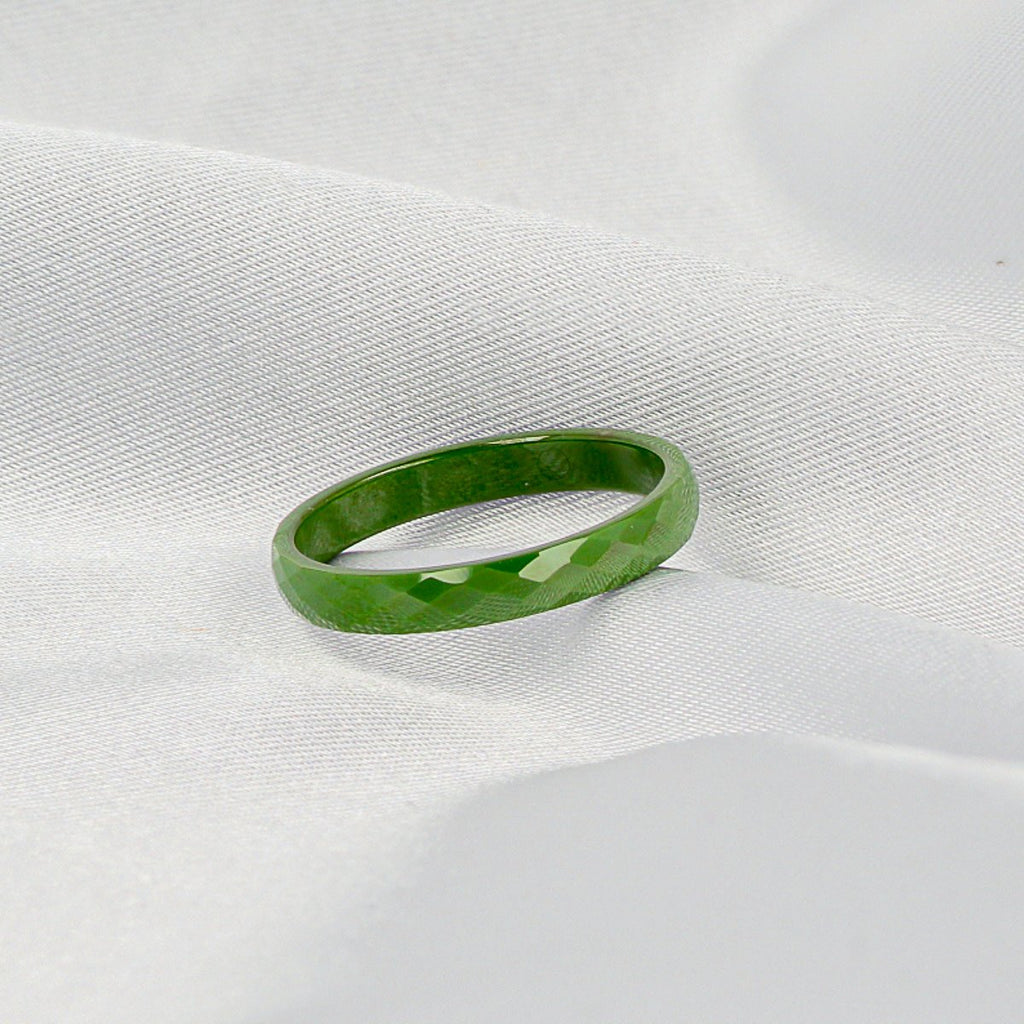 Ring Keramik grün - Diamant ptr