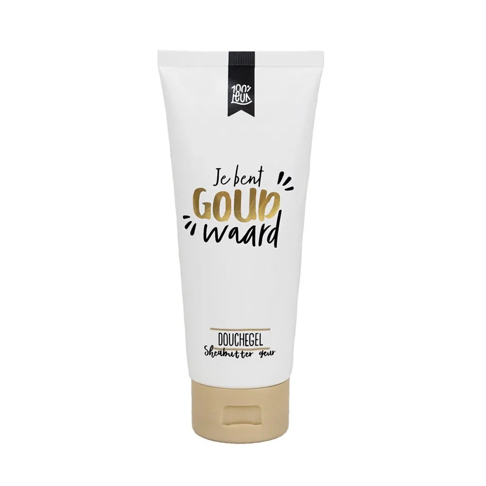 Douchegel - Je bent goud waard | 100% Leuk