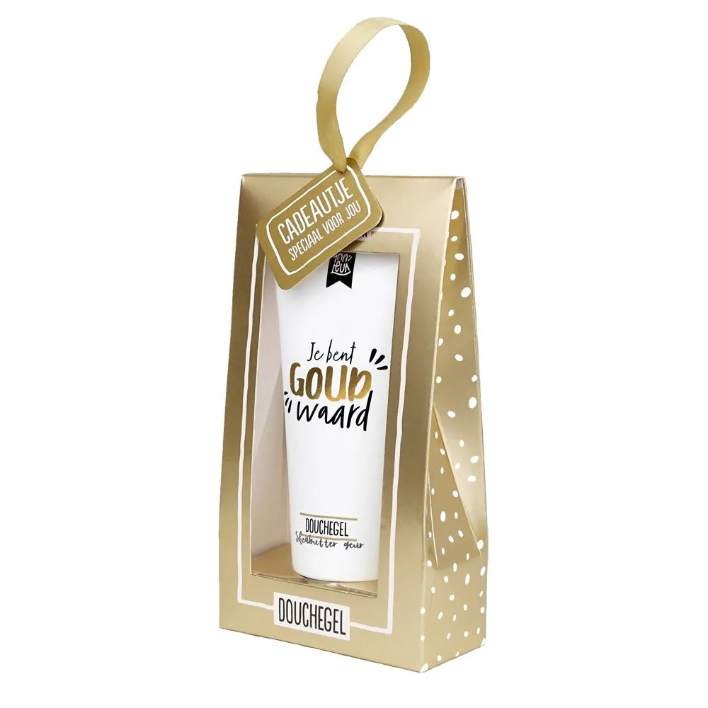 Douchegel - Je bent goud waard | 100% Leuk