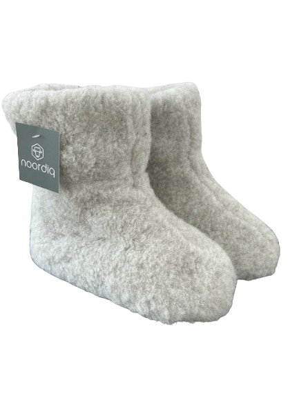 Sloffen Rustaagh Merino Wollen Sloffen - Warme Antislip Sloffen | Noordiq ...