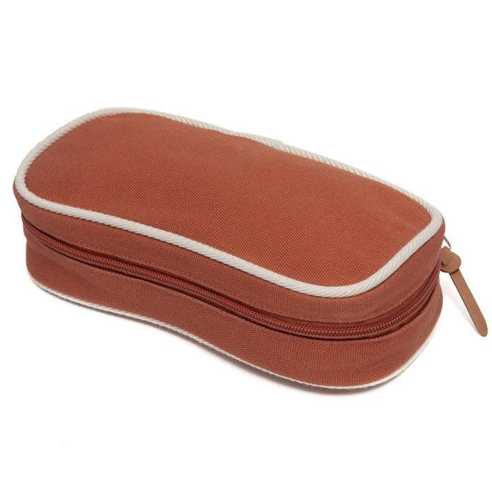 Etui van gerecycled katoen - Gebakken klei | Petit Monkey